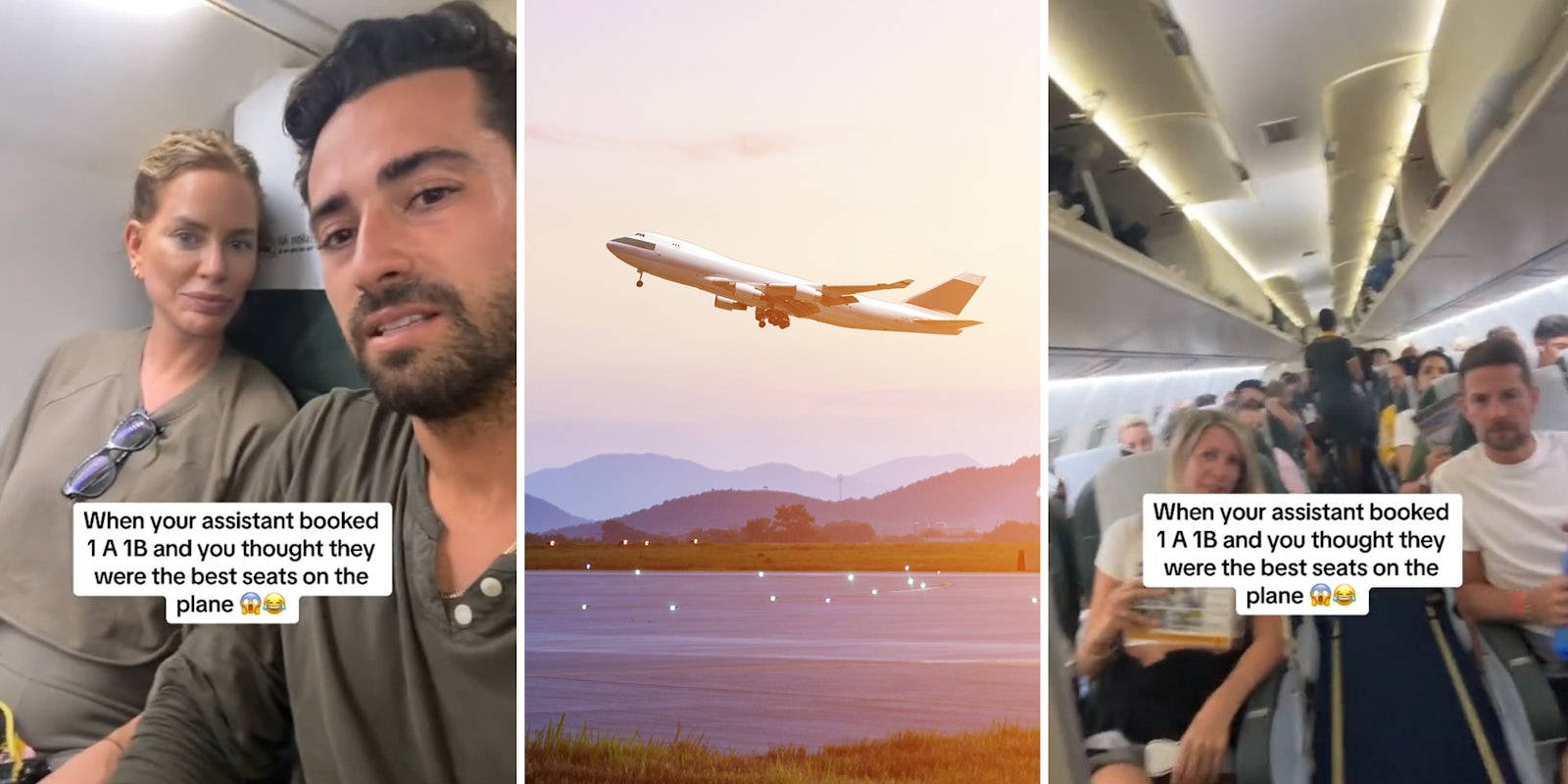 Travelers think they got the ‘best seats’ on the plane. They’re shocked when they board
