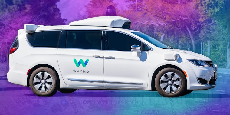 Waymo driverless car gets trapped in parking lot until human overrides it