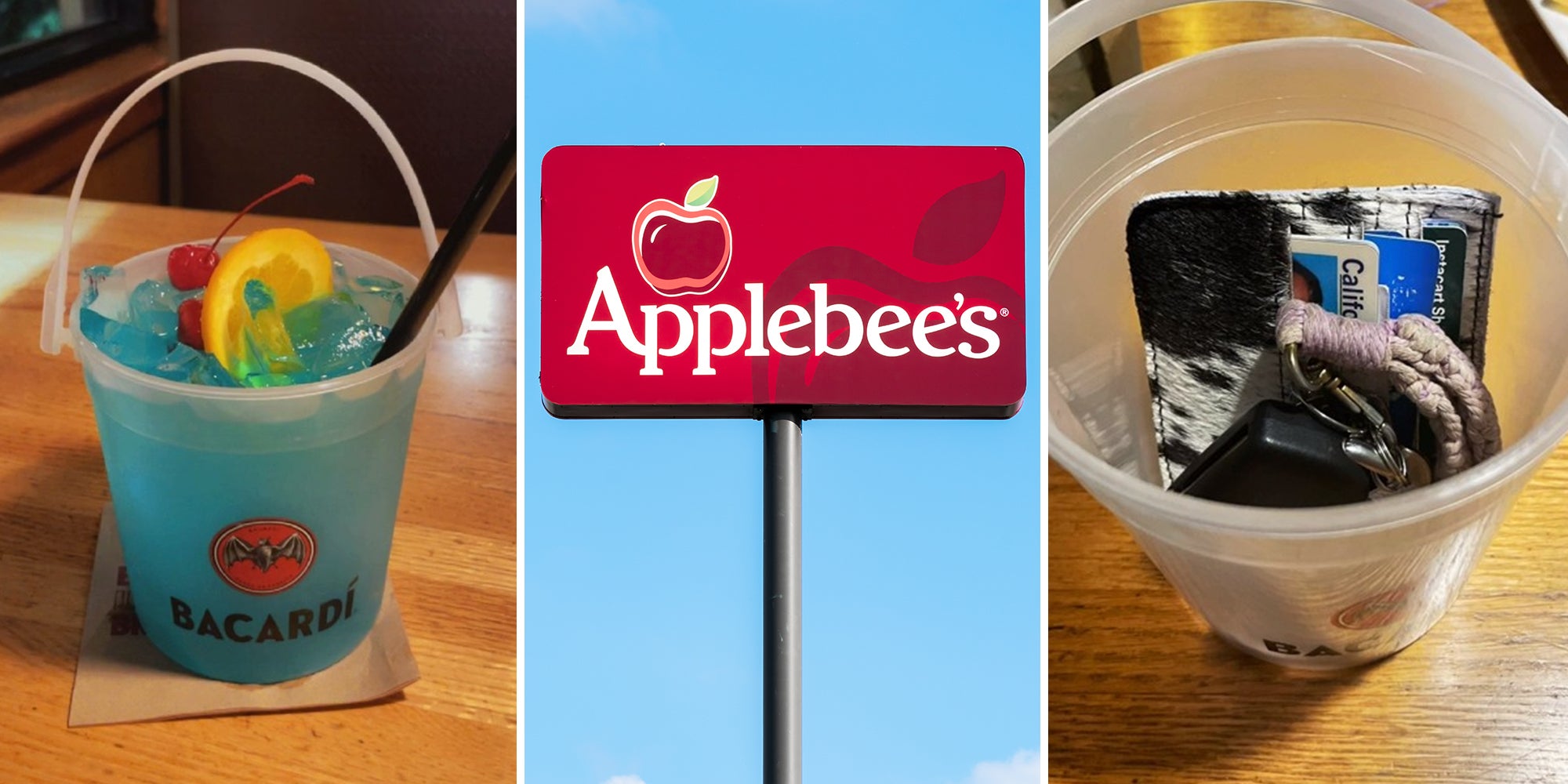 Applebee’s Customer Says 10 Bacardi Bucket Was Confiscated