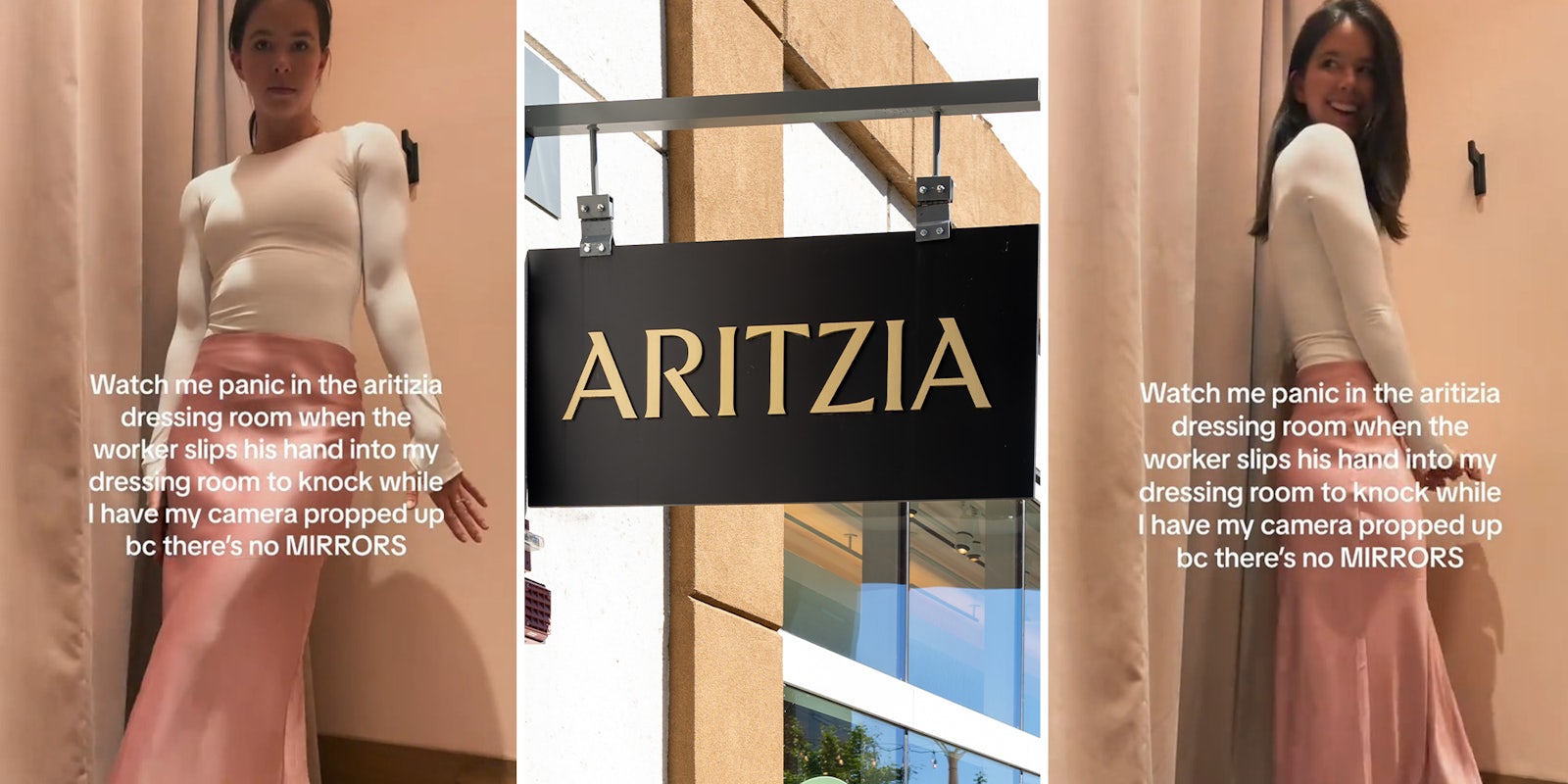 Aritzia customer says worker slipped his hand in her dressing room while she was trying on clothes