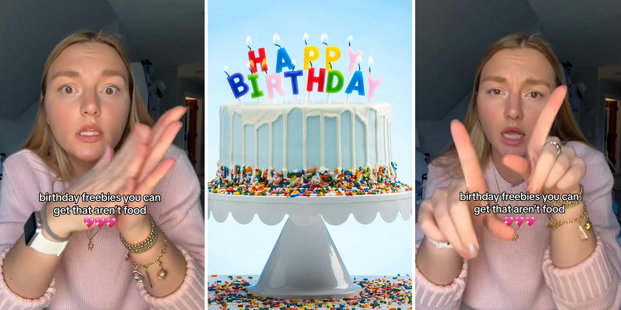 Woman shares where you can get unexpected birthday freebies that aren’t food