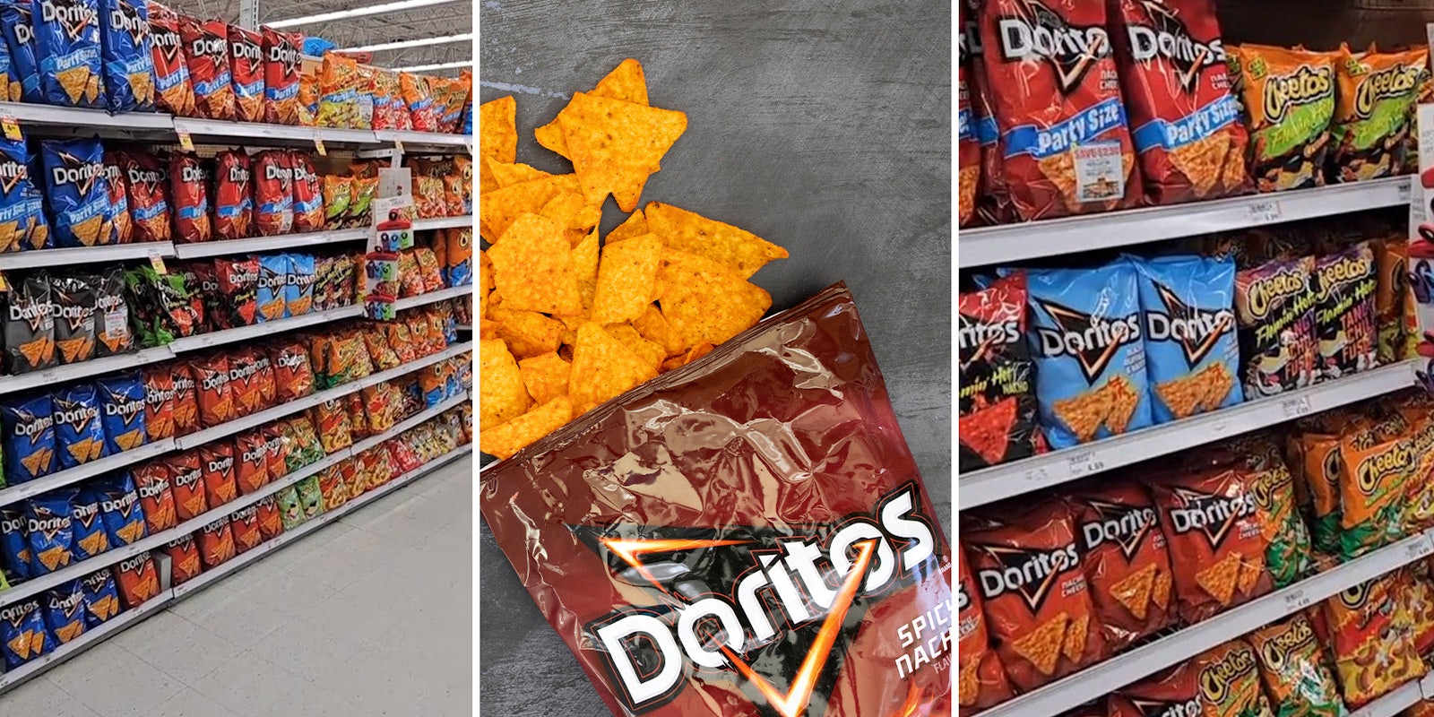 Customer shows hailed Dorito flavor returns to grocery aisles. For a limited time