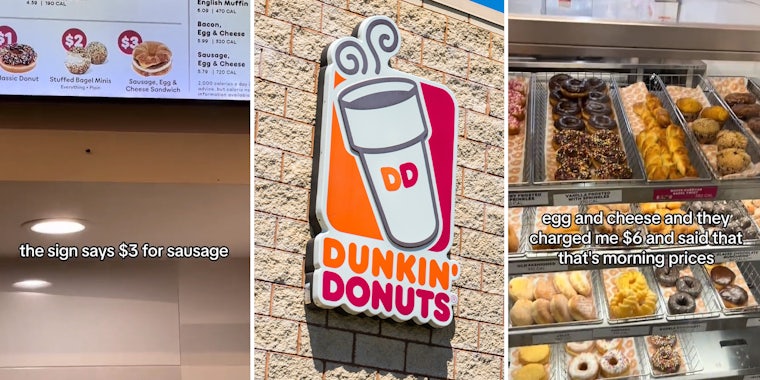 Dunkin’ customer gets charged double. Workers tell her that’s the ‘morning prices’