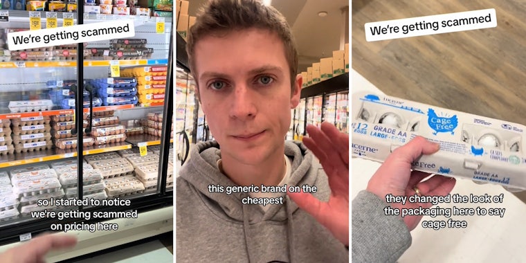 Shopper catches supermarket charging double for eggs after changing packaging to ‘cage-free’