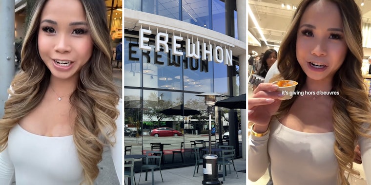 Woman shares how you can eat at Erewhon for free