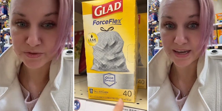 Grocery store customer catches Glad trash bag shrinkflation ‘red-handed’
