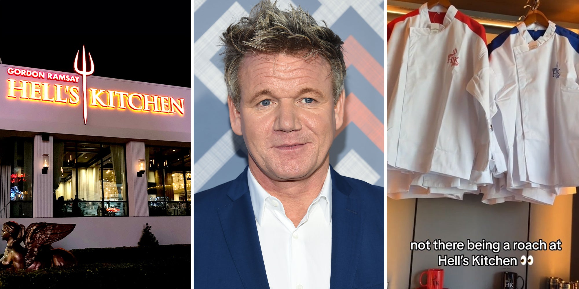 Customer spots a roach in Hell's Kitchen