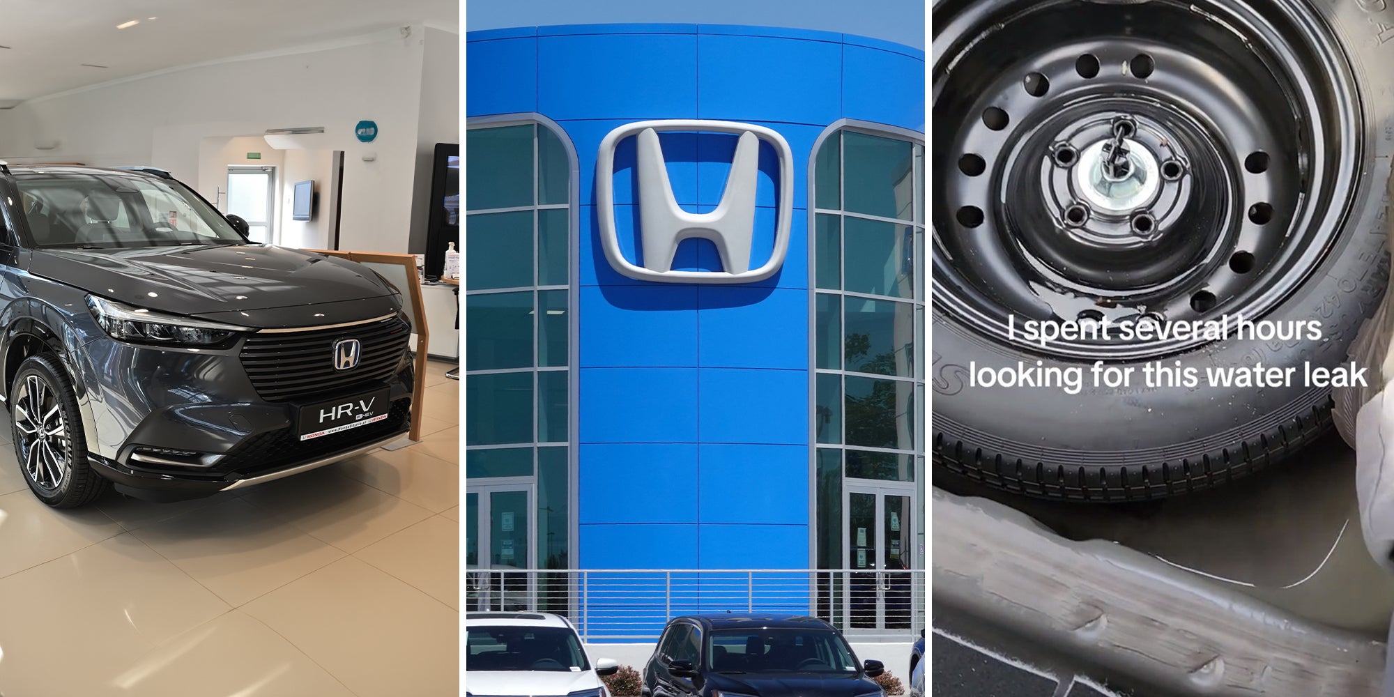 Honda HR-V driver comes into shop with mysterious leak. Here's a trick you can do for finding it