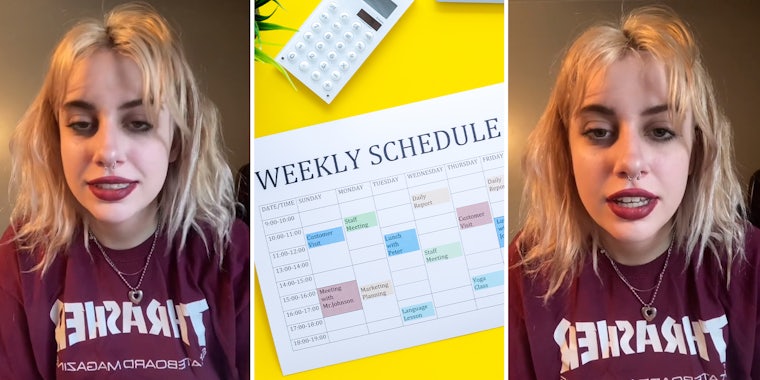 Worker says boss fired her by kicking her off the schedule instead of telling her