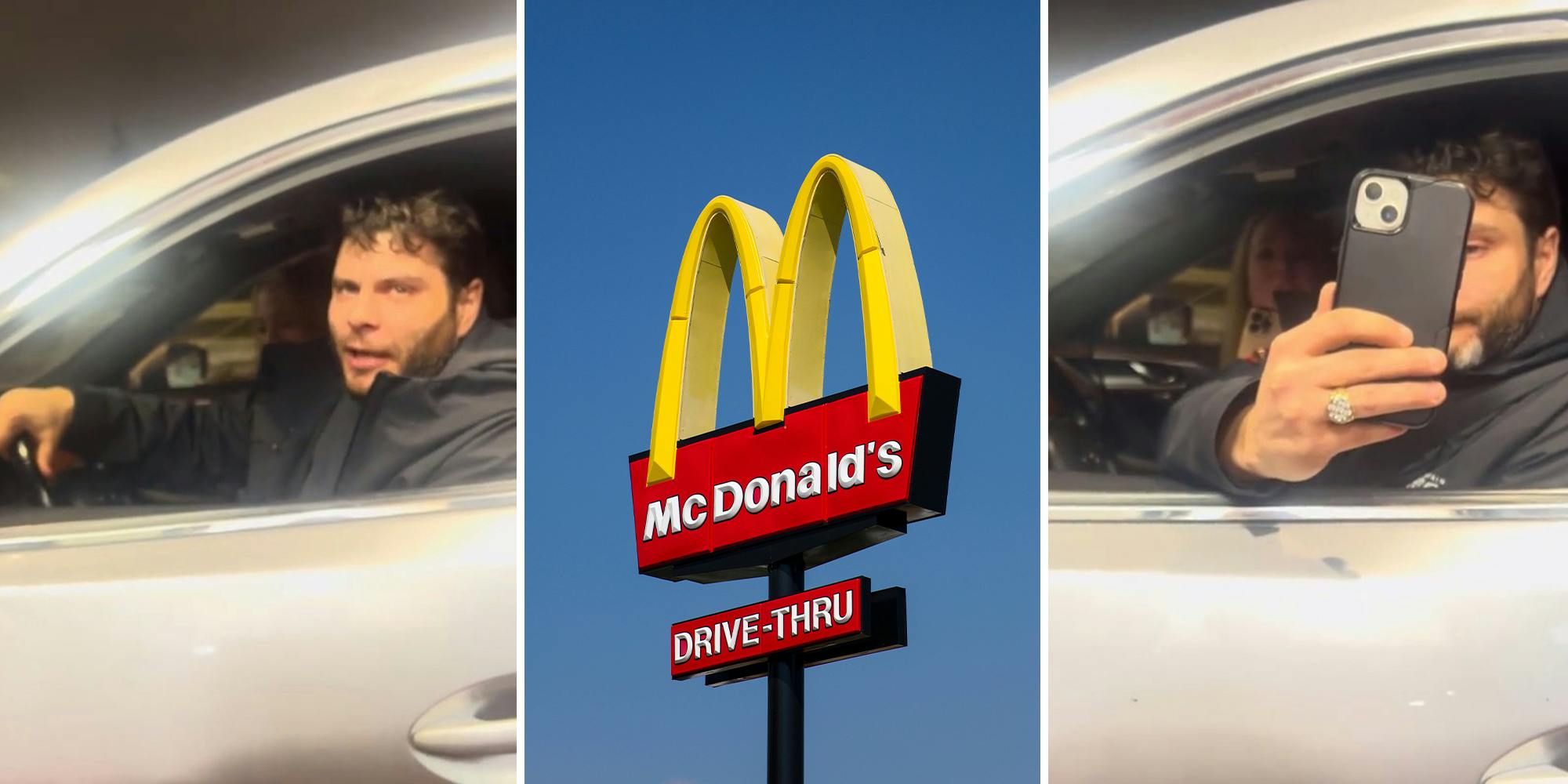 McDonald’s customer calls out drive-thru worker who asks him to park and wait for his order
