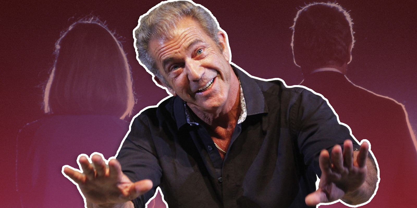 Conspiracy theorists think Mel Gibson has video of Bill and Hillary engaging in cannibalism