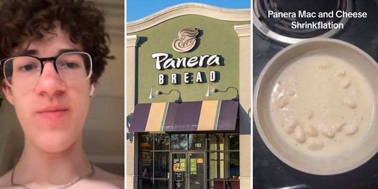 Shopper warns against buying Panera mac and cheese from store after ‘splurging’ on it and it only coming with 14 pasta shells