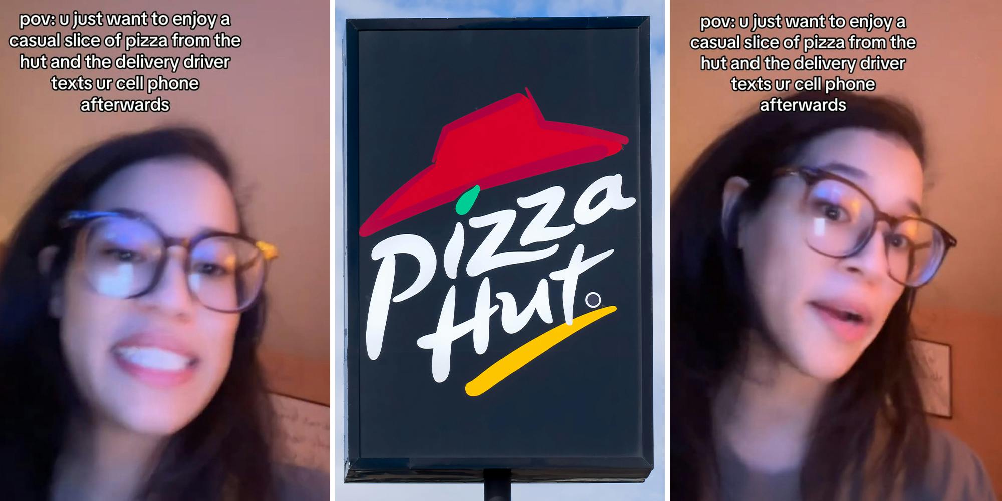 Pizza Hut customer says delivery driver texted her to complain that she didn’t leave a tip