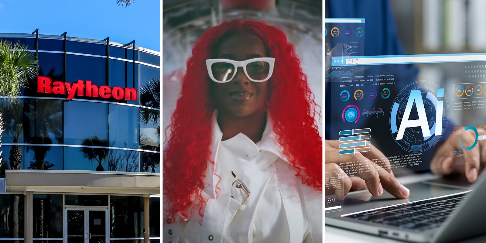 Raytheon Technologies Corp. is a defense and aerospace company; Tierra Whack; Ai in the work place