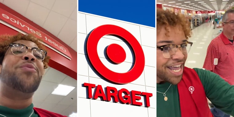 Target Worker quits via store intercom