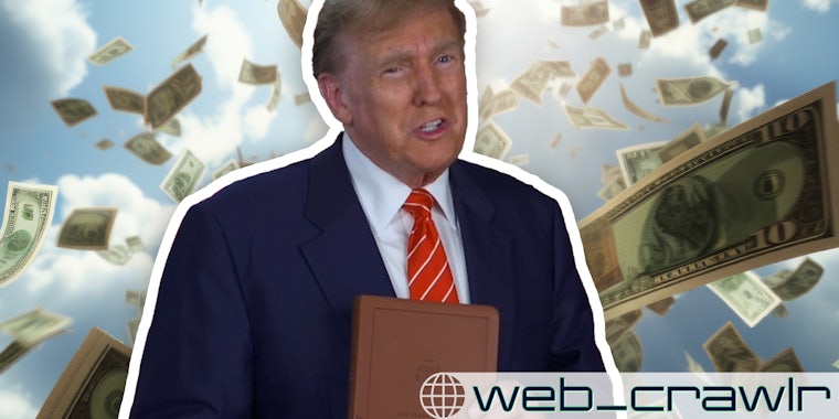 Cash-strapped Trump now hawking $60 bibles
