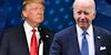 Biden gets backlash for glitzy campaign event while Trump attends funeral
