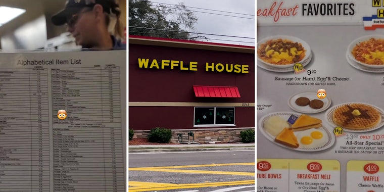 Is this the 'real' Waffle House menu?