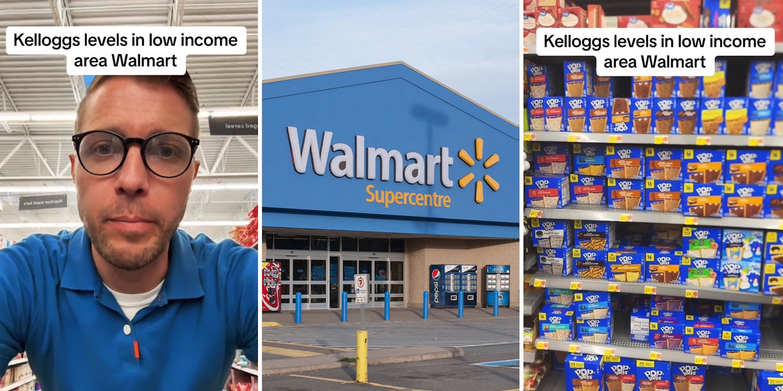 Walmart shopper shows what the Kellogg's products look like in ‘low-income area’