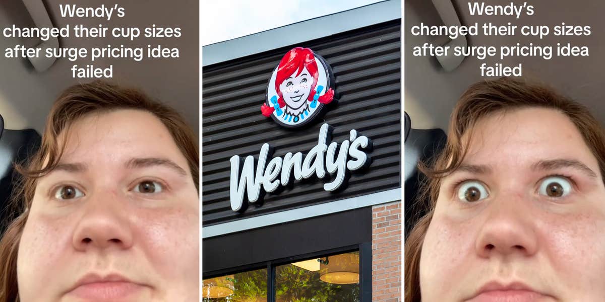 Customer Says Wendy’s Secretly Changed its Cup Sizes