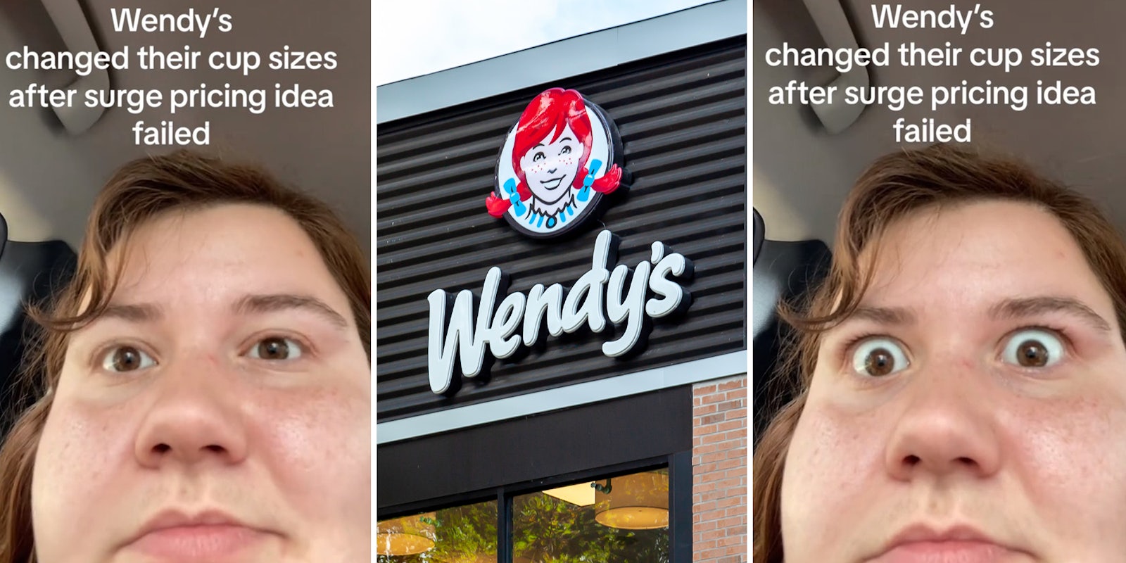 Customer says Wendy’s secretly changed cup size after surge-pricing disaster
