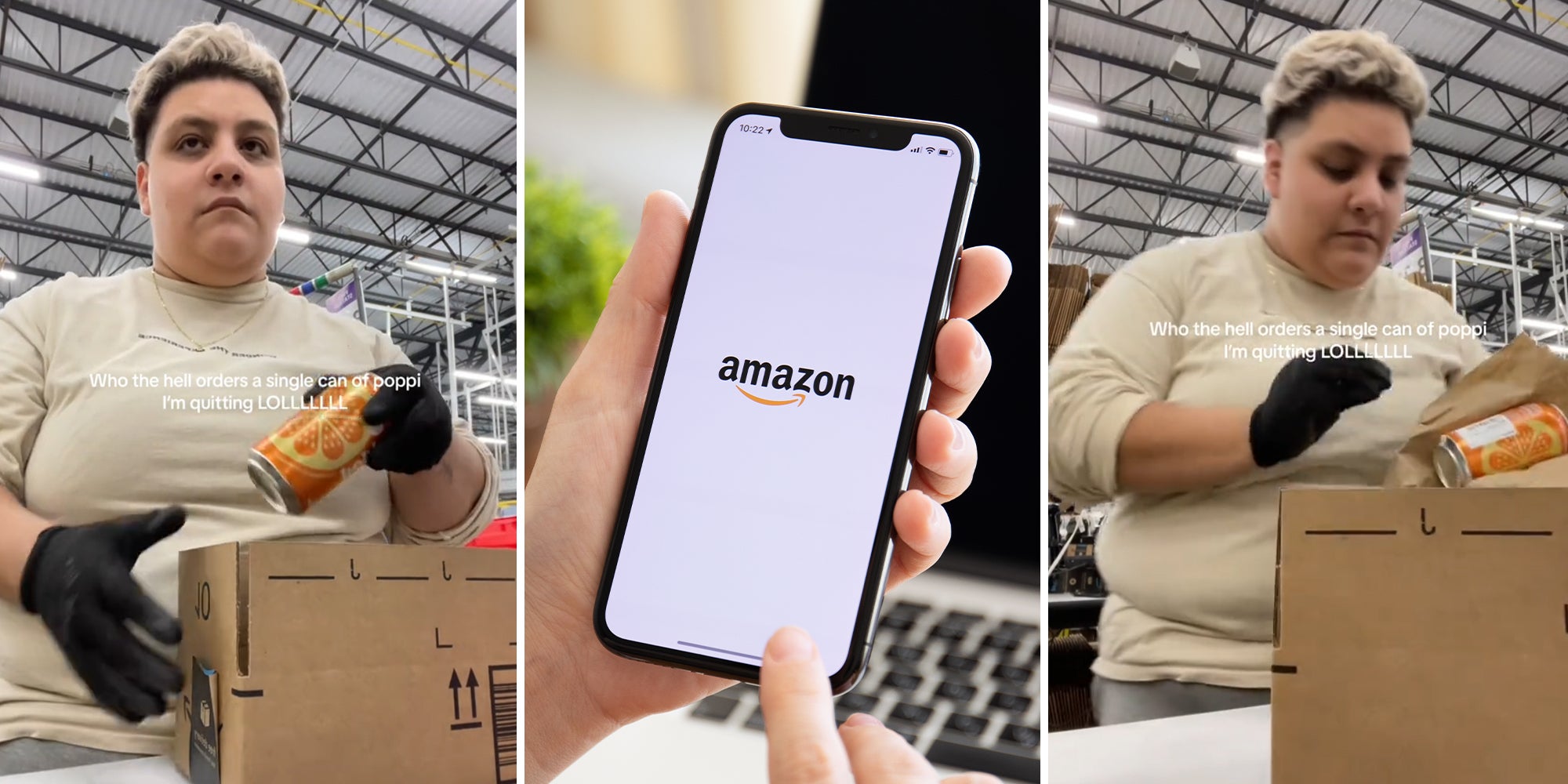 Amazon worker says they’re going to quit after customer orders single can of Poppi
