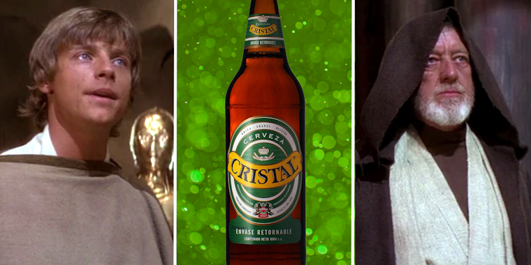 cerveza cristal star wars