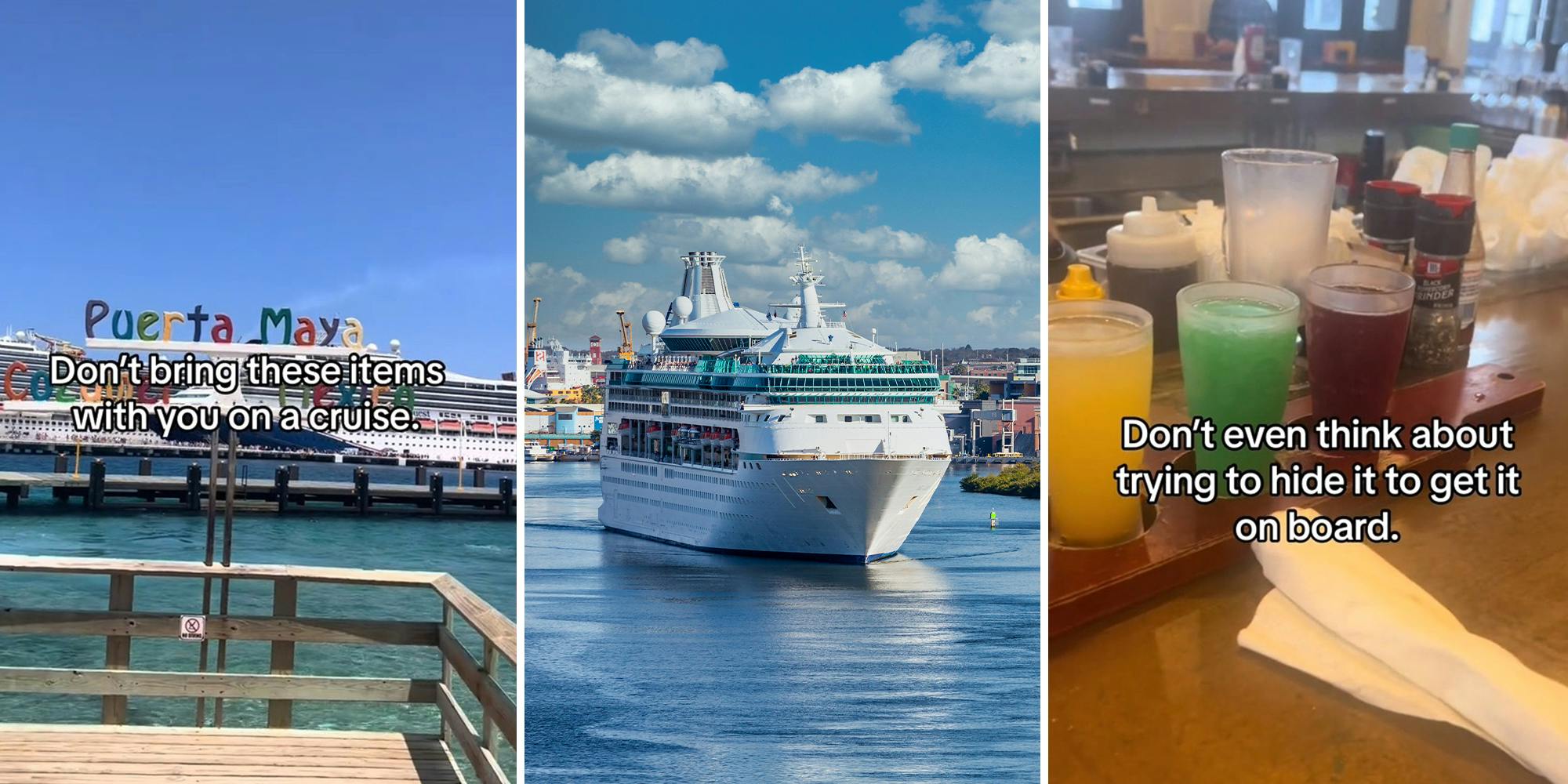 Cruise expert shares what not to bring on cruise
