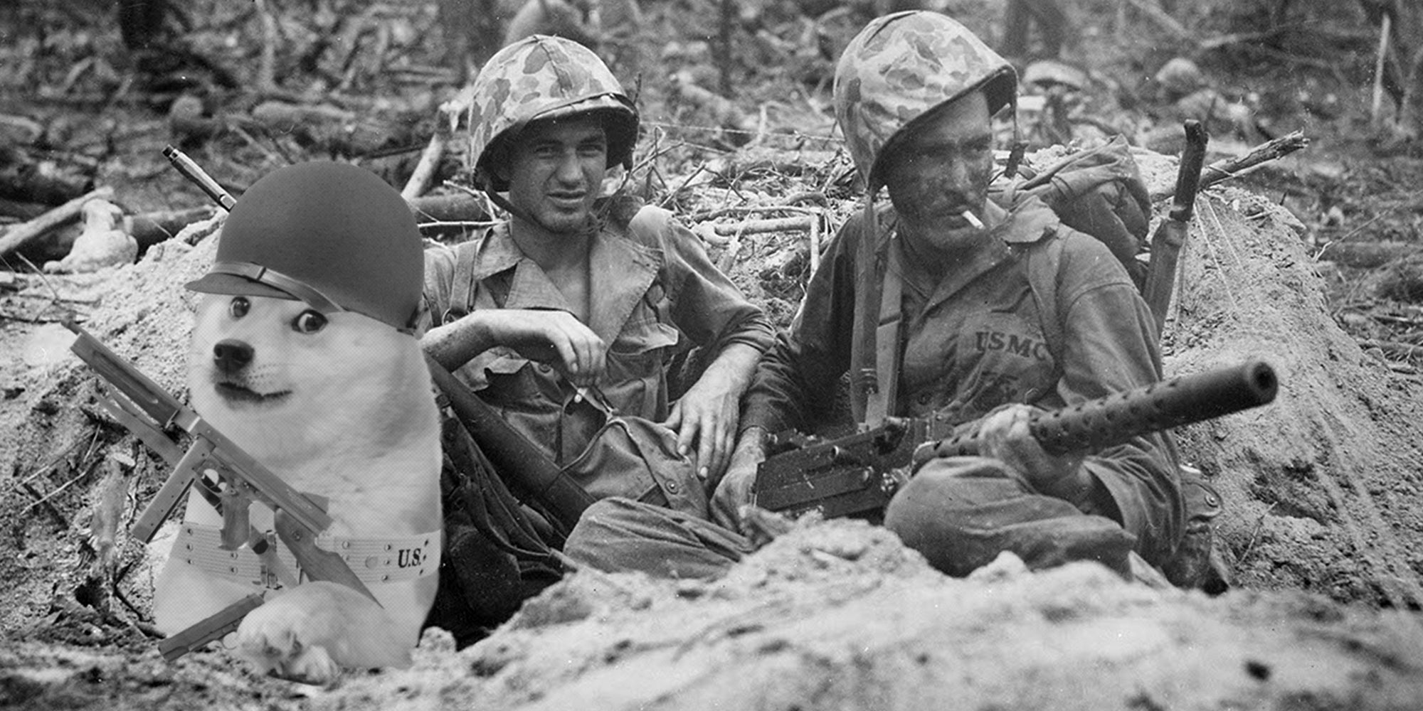 Doge WW2 Marines