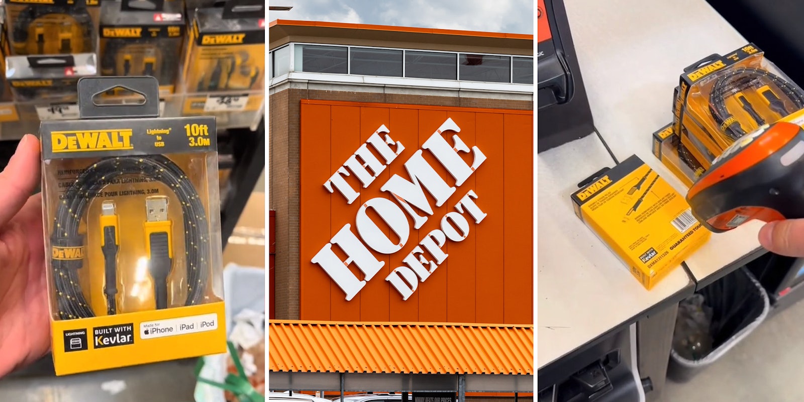 Home Depot customer discovers DeWalt items on sale for 1 cent with price scanner