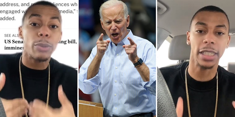 TikTokers call out Biden hypocrisy over TikTok ban after inviting influencers to promote SOTU