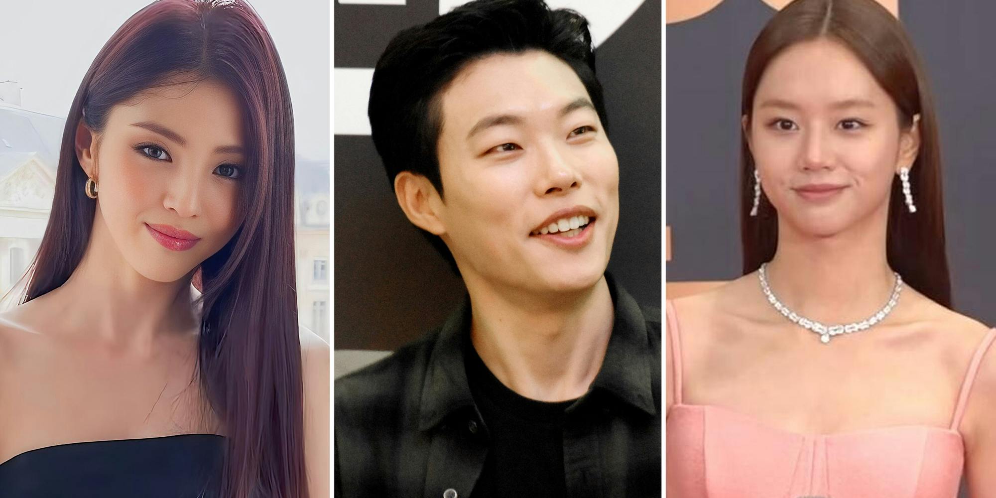 Han So-hee(l), Ryu Jun-yeol(c), Hyeri(r)