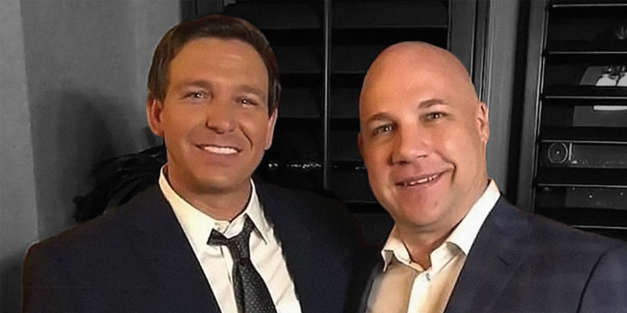 Ron DeSantis and Kent Stermon