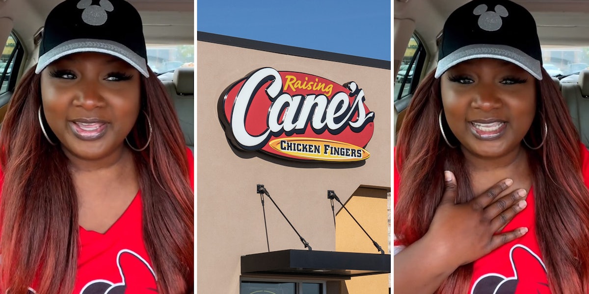 Raising Cane’s customer orders large sauce, gets more than she bargained for