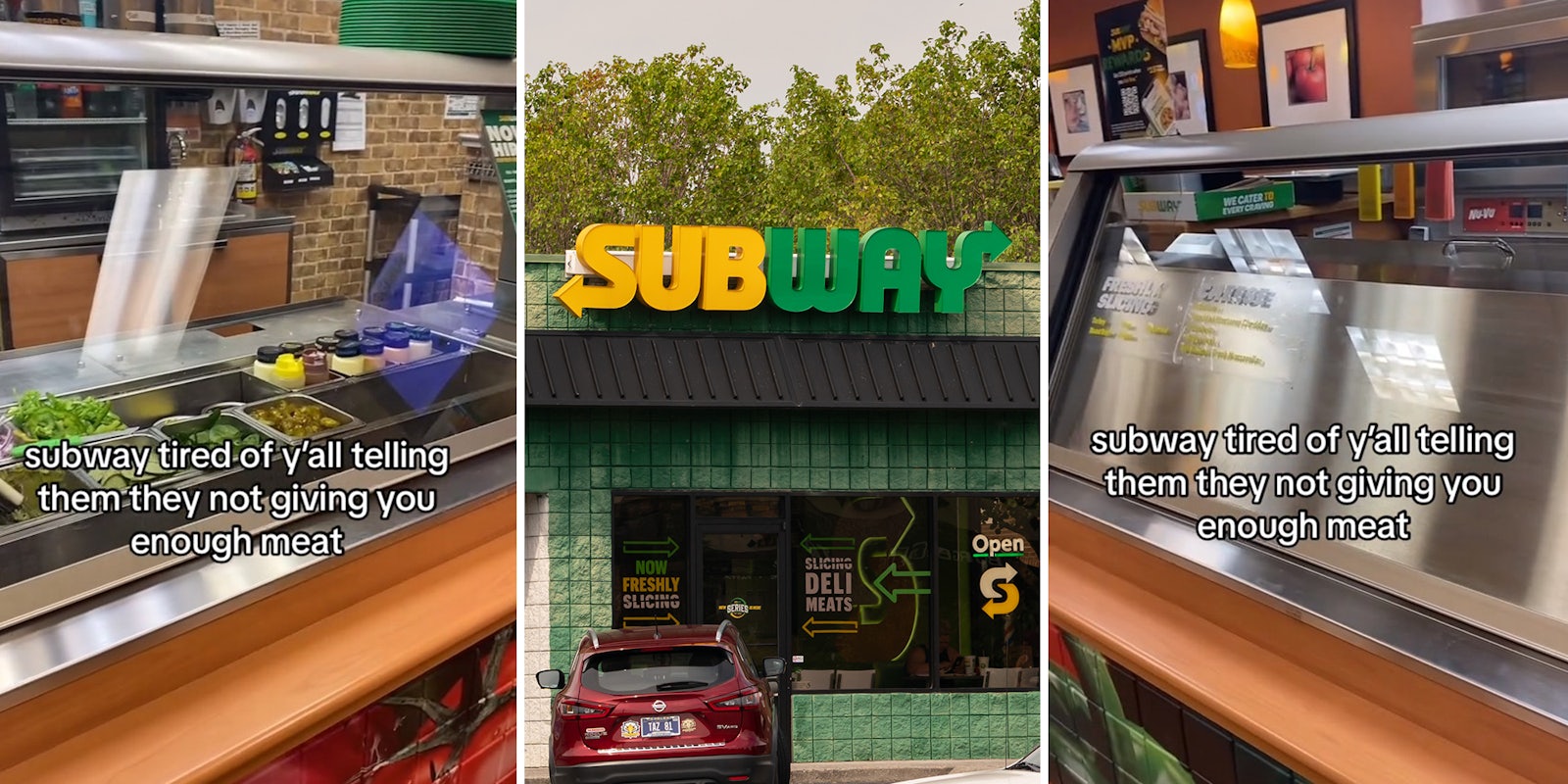 Subway customer says store locked up the meat