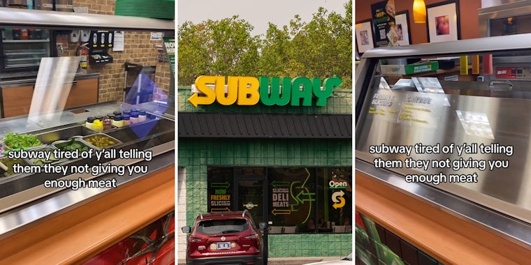 Subway customer says store locked up the meat