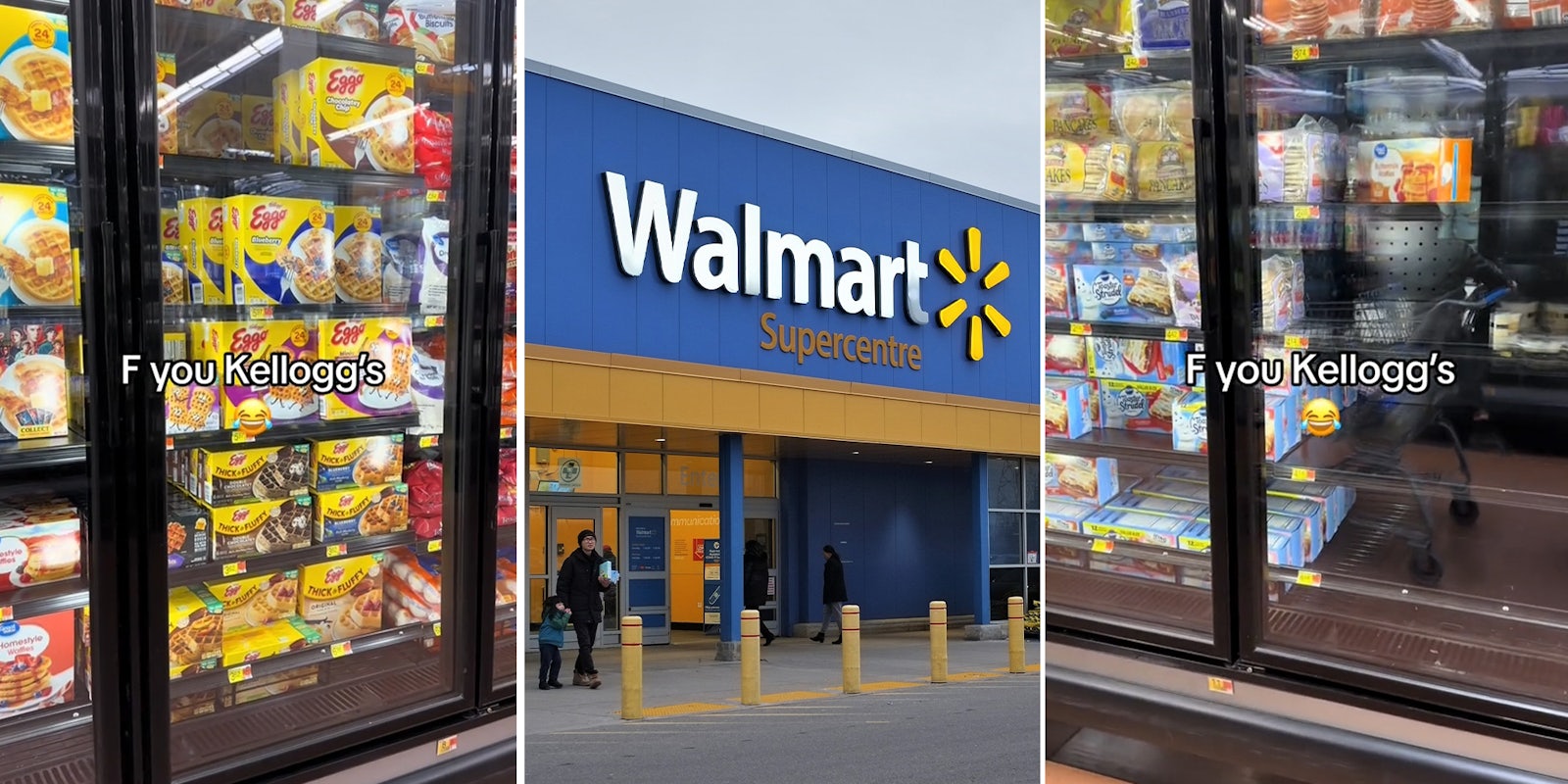Walmart shopper shows Kellogg's 'successfully' being boycott at stores