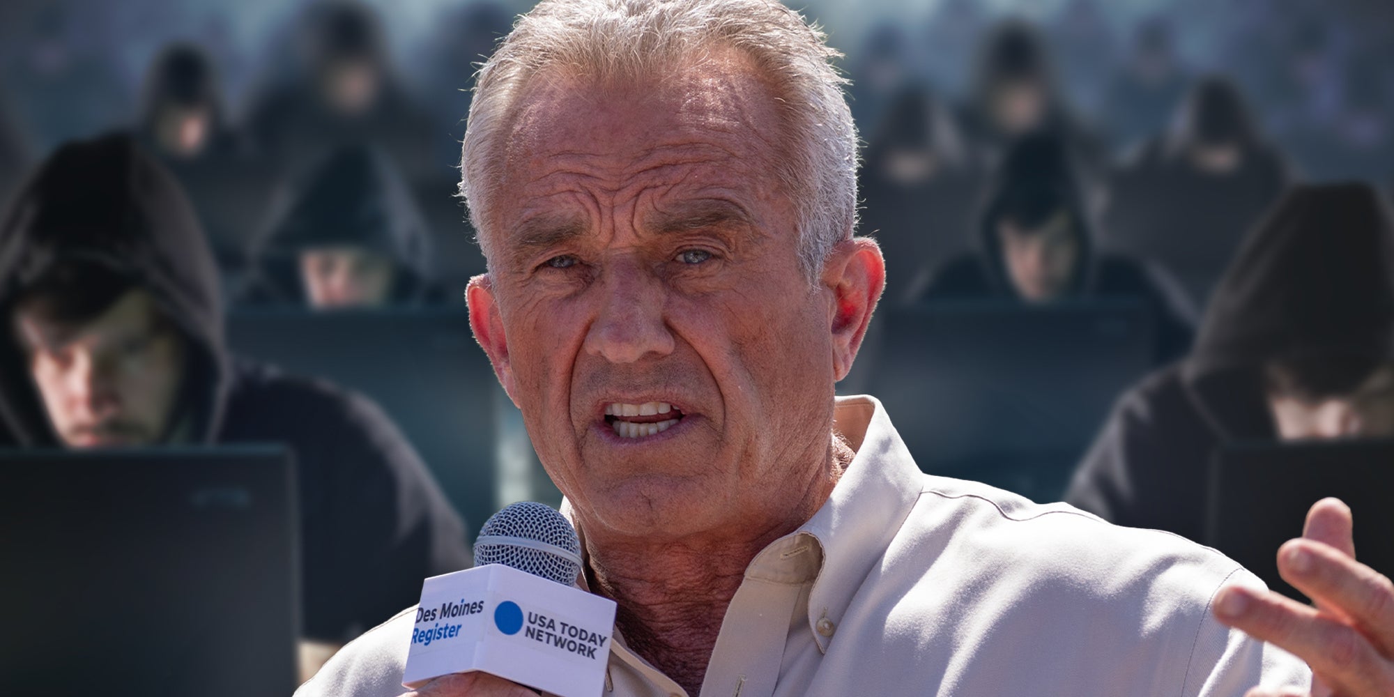 RFK Jr.'s Public events page on website taken over by trolls