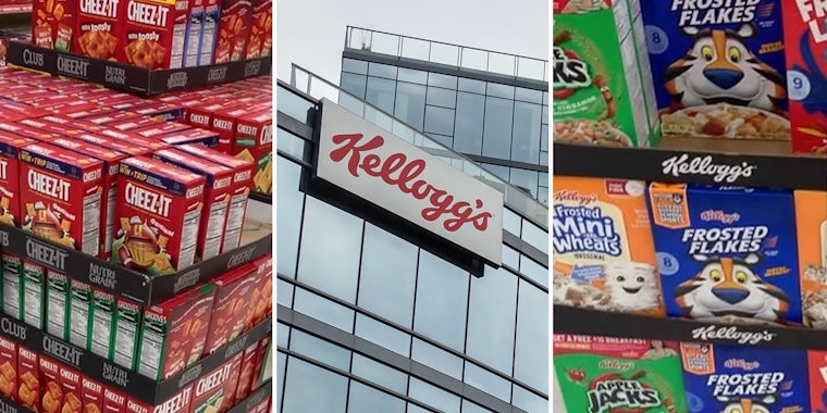 Shopper shows Frosted Flakes, Cheez-Its and more on sale amid Kellogg's boycott