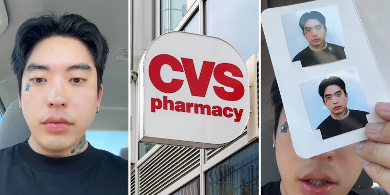 CVS customer warns of face tattoos after getting passport photo taken