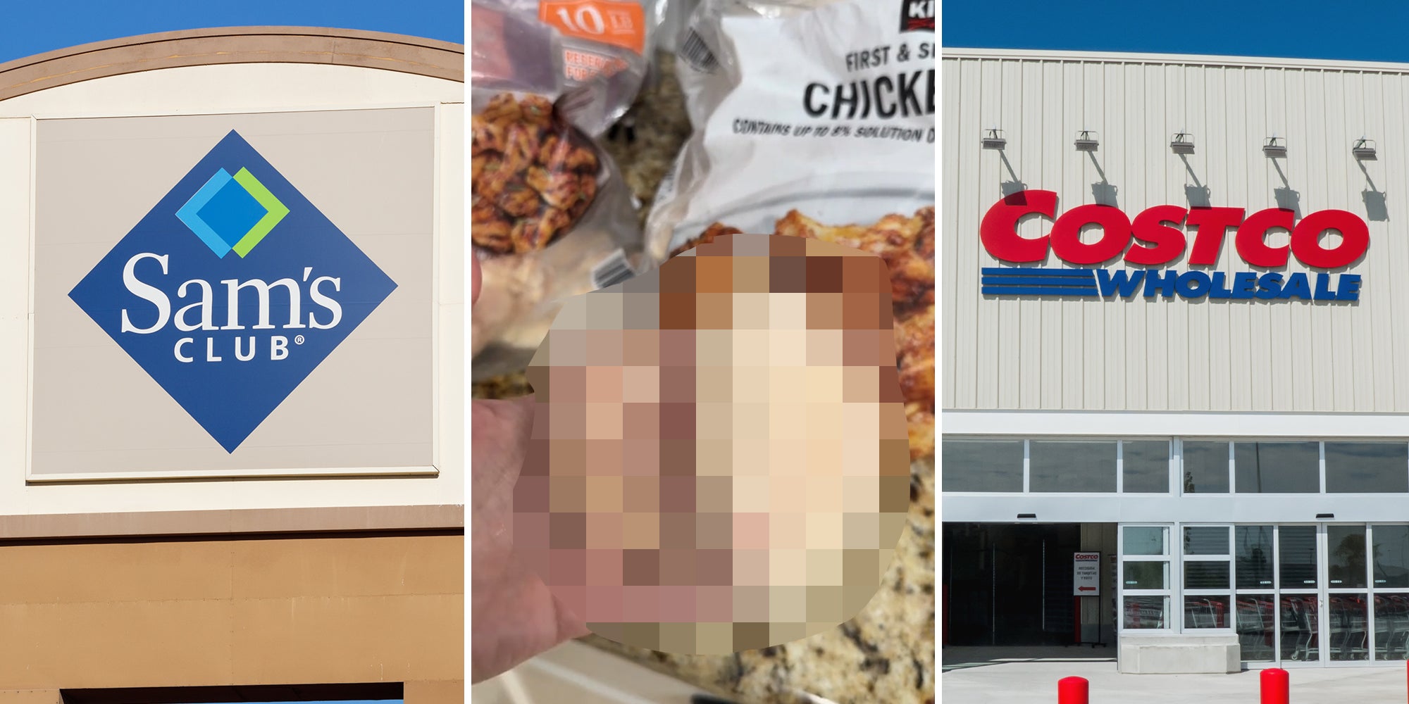 Difference between a Costco wing and Sam's wing