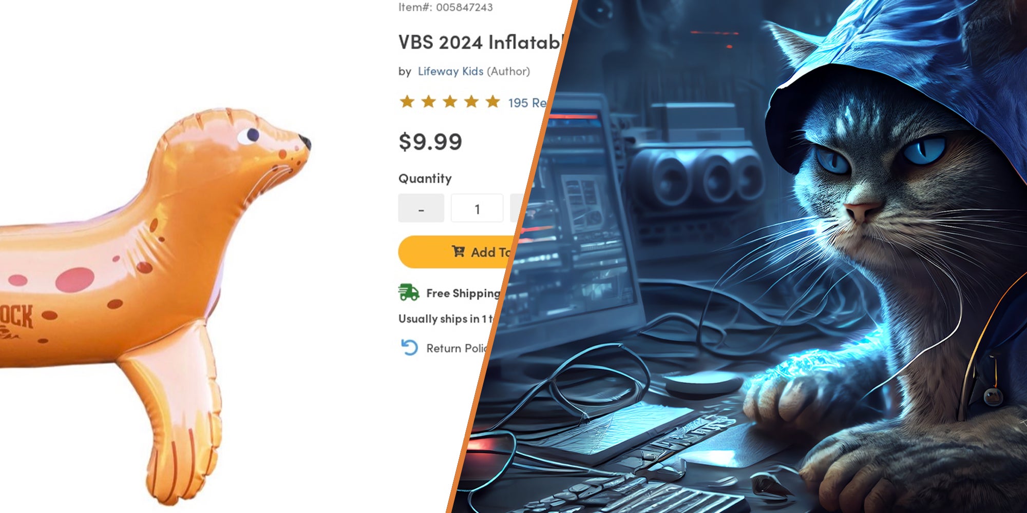 Furry hackers allegedly breach church, spend thousands on inflatable sea lions