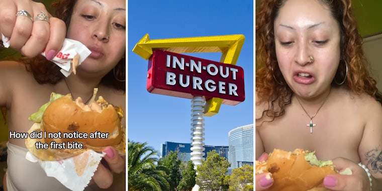 In-N-Out customer who didn’t realize she accidentally ate meat