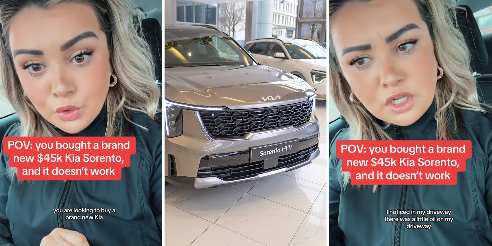 Woman spends $45,000 on a new Kia and it doesn't work