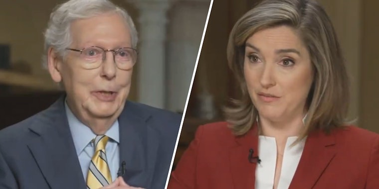 Mitch McConnell ruthlessly mocked after admitting he has little influence over GOP