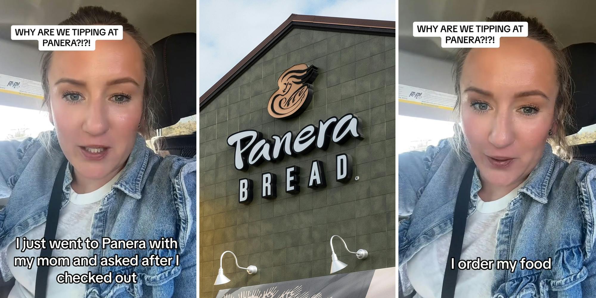 Woman questions why Panera is asking for tips
