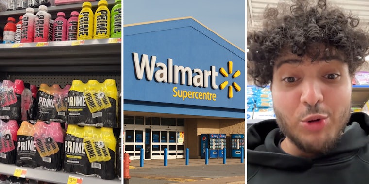 Shopper shows Logan Paul’s ‘PRIME’ drink on rollback at Walmart amid lawsuit claims