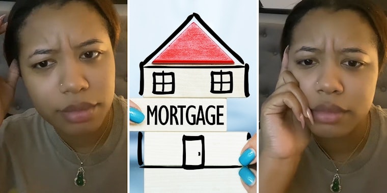 Woman considers staying in rented apartment after seeing mortgage prices go up
