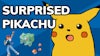 Surprised Pikachu meme.