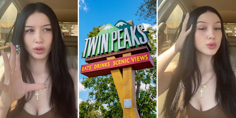 Woman applies to Twin Peaks. She says they made her take 4 full-body, side profile pictures